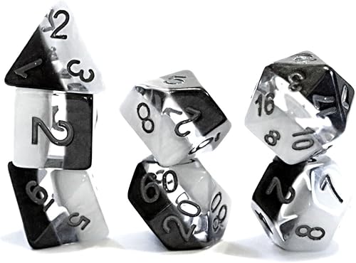 Gate Keeper Games & Dice Gate Keeper Games Supernova Dice Yin Yang, Multicolor