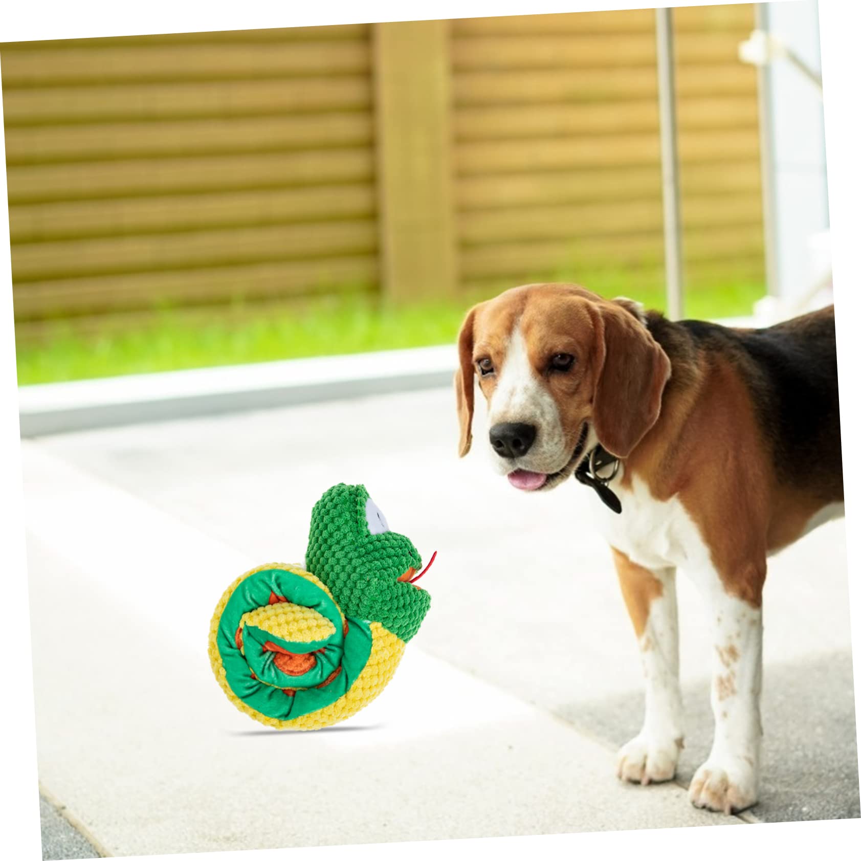 Housoutil 3pièces Jouet à Renifler pour Chien Forme De Serpent Jouet Interactif pour Chiots Prévention De Obésité Et Enrichissement Lavable pour Animaux De Compagnie