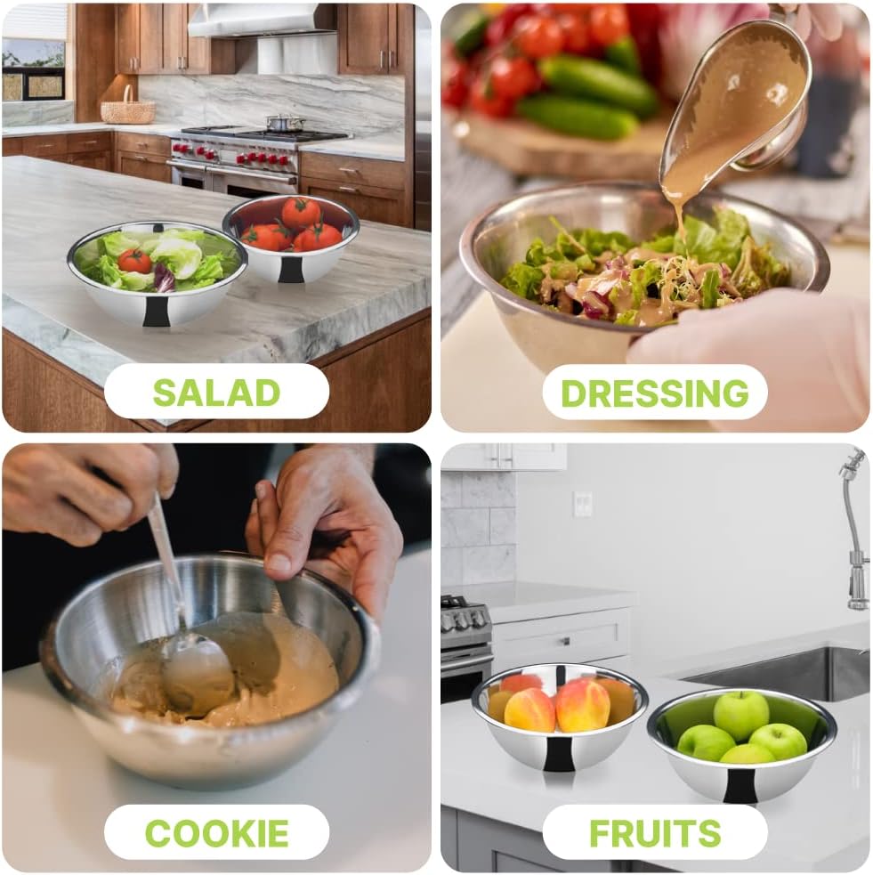 – 1 Heavy Duty Stainless Steel Mixing Bowl - 20 Quarts
