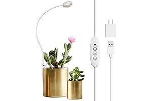 SANSI LED Grow Light for Indoor Plants – White Grow Lamp