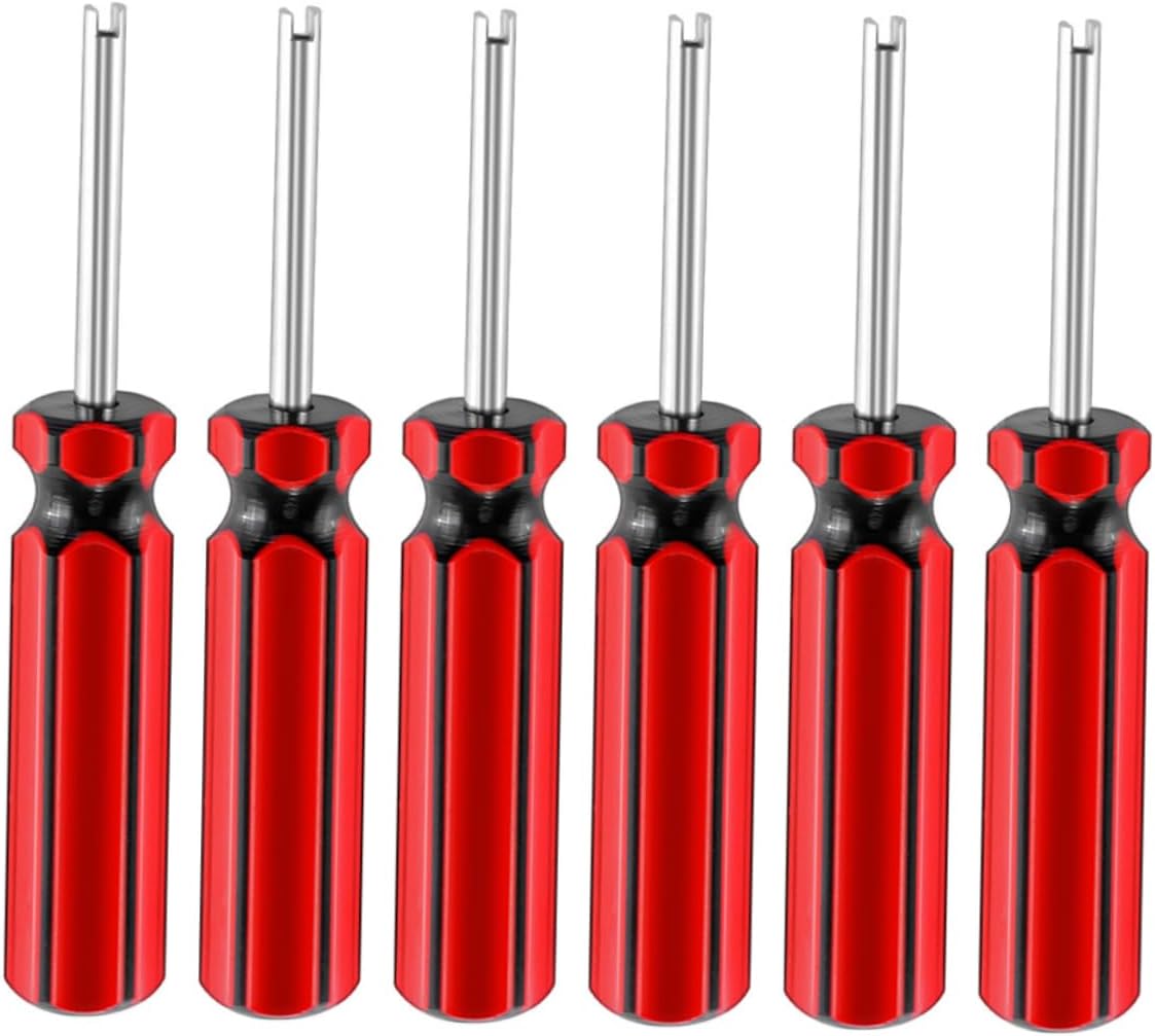 ULTECHNOVO 6pcs Valve Core Installation Tool Kit Car Tire Valve Stem Remover Professional Automotive Installation Tool