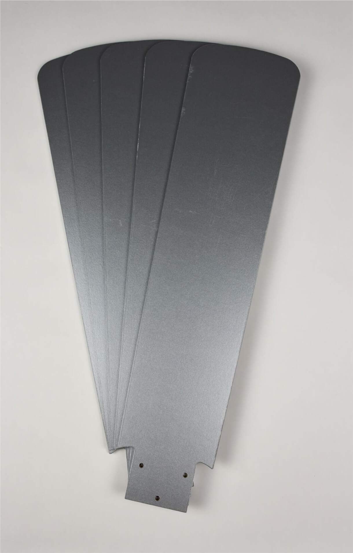 AireRyder Wentylator sufitowy Ursa z oświetleniem i pilotem zdalnego sterowania, obudowa satynowa nikiel, kolor skrzydła srebrny/orzech włoski, 132 cm