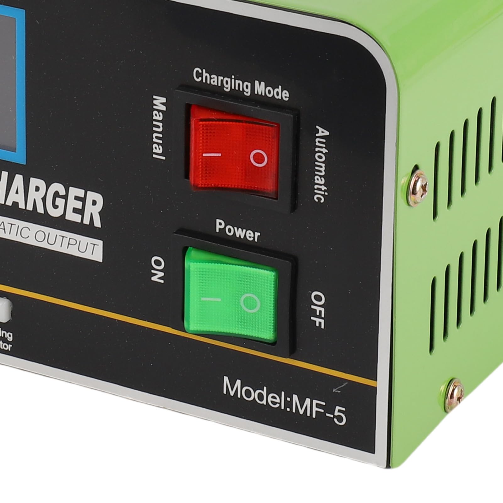 SEAFRONT Cargador de Batería Inteligente 12V/24V Cargador de Batería Multifuncional Inteligente de Acero Inoxidable (Enchufe de la UE)