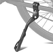 OIENNI Bicycle Kickstand Adjustable Side Stand, Adjustable Length, Aluminum Alloy, Easy Installation, Anti-Slip, Fits 24-29 Inches, Suitable for Road Bikes, Cross Bikes, Mountain Bikes