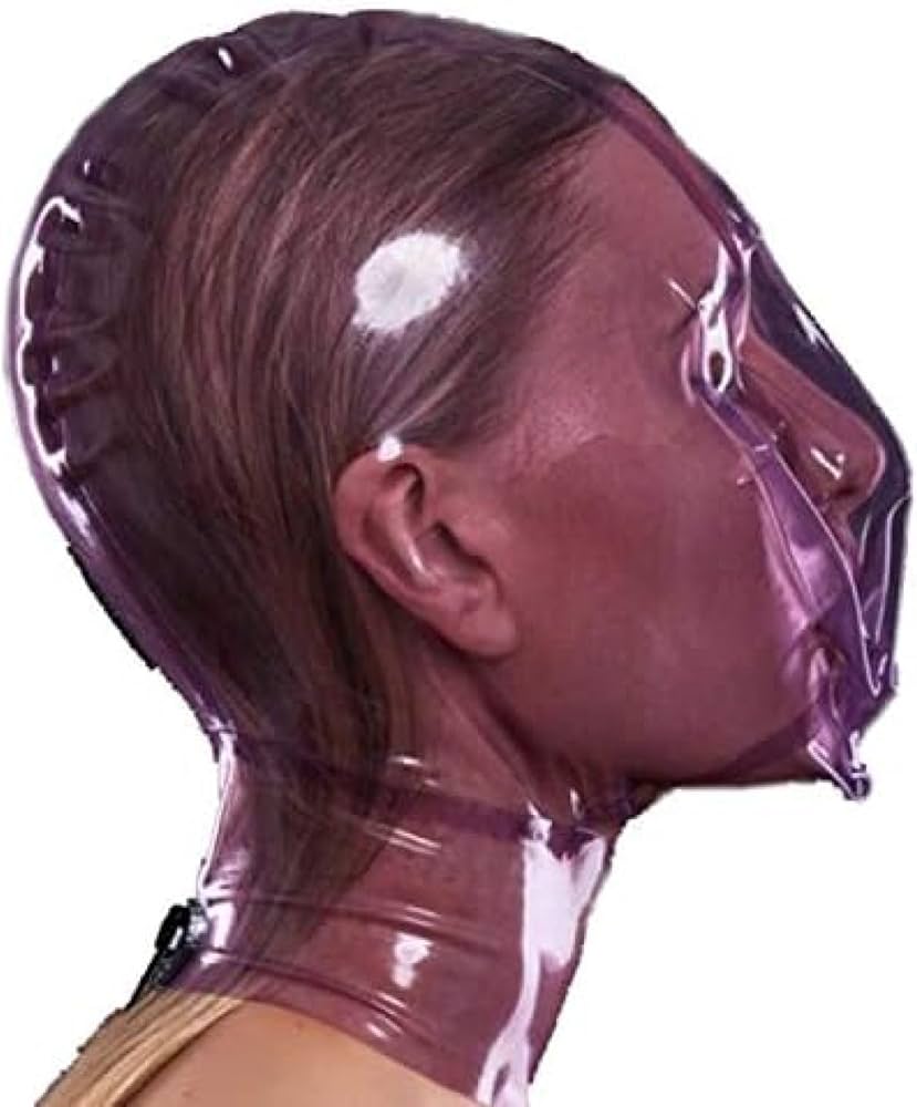 Amazon.co.jp: 窒息防止ラバーマスククラブパーティーウェア用の呼吸