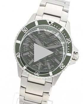EMPORIO ARMANI 腕時計 Emporio Armani Gianni Blue Dial Silver Steel Strap Watch For