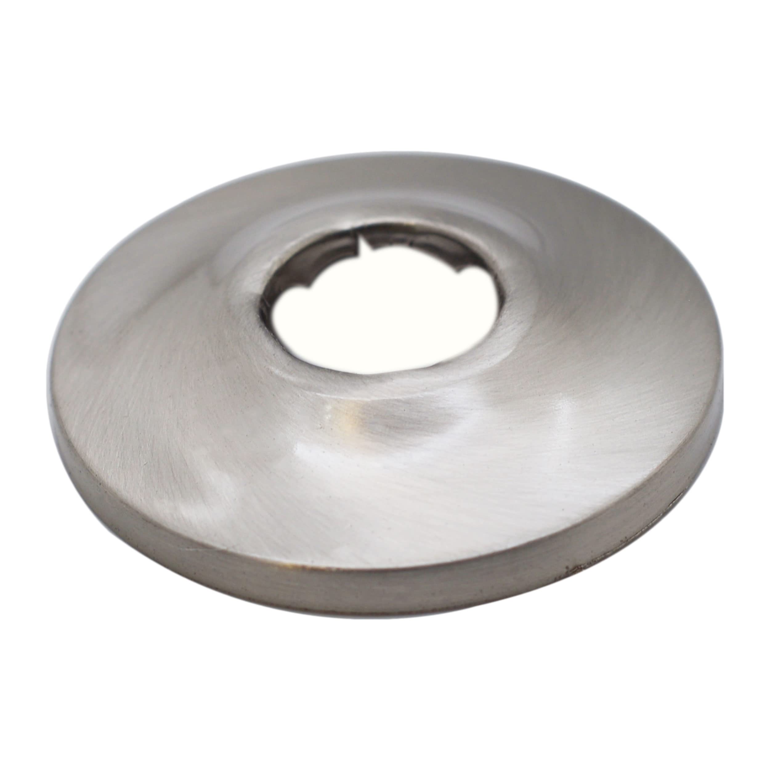 Westbrass D1838L-07-Kit de lavabo con asas en cruz, níquel satinado, D1838L-07