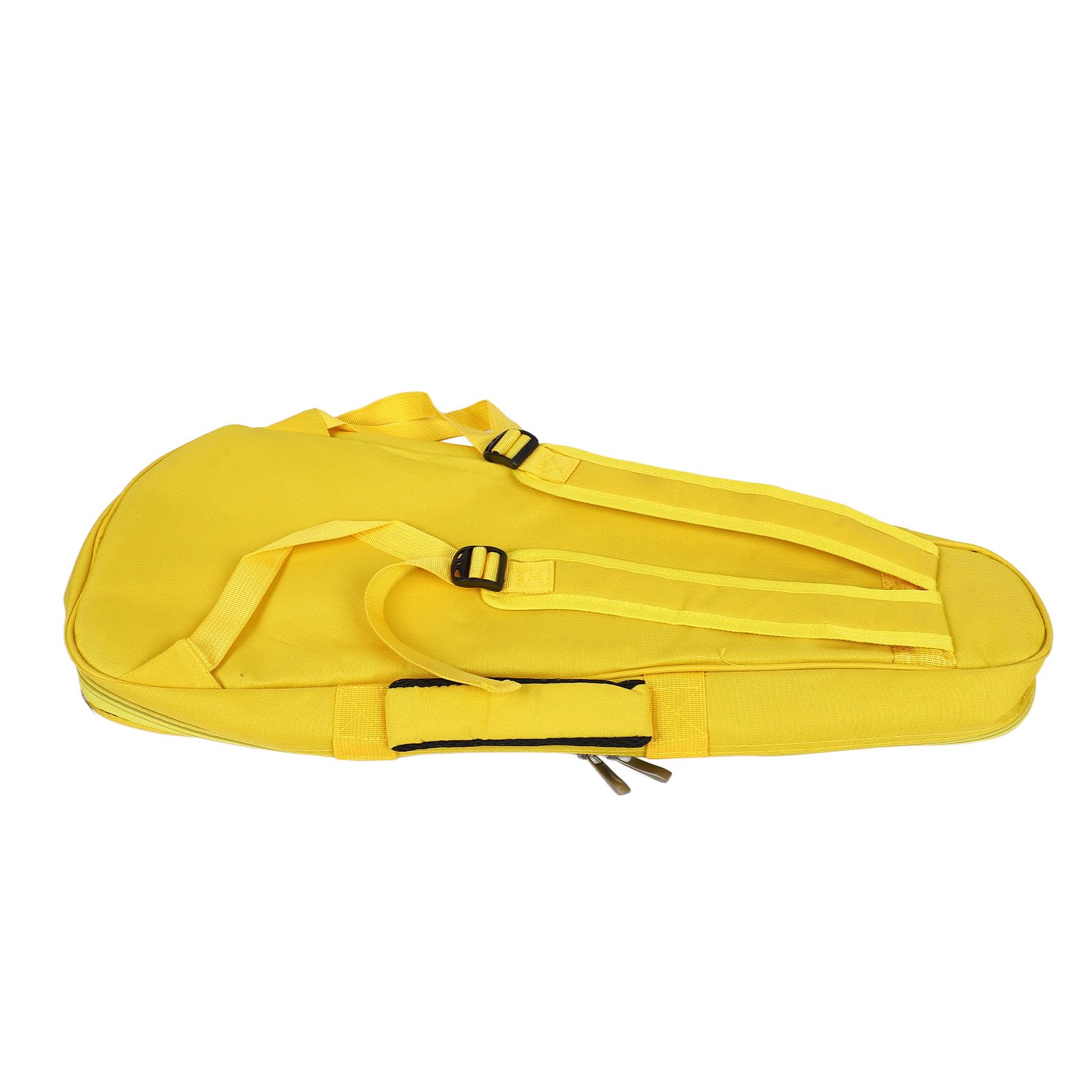 Custodia per Ukulele da 23 Pollici, Custodia per Zaino con Imbottitura Addensata in Cotone Stile Semplice con Tracolla Regolabile per Piccola Chitarra Ukulele (YELLOW)