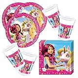 52-teiliges Party Set Mia & Me, bestehend aus: