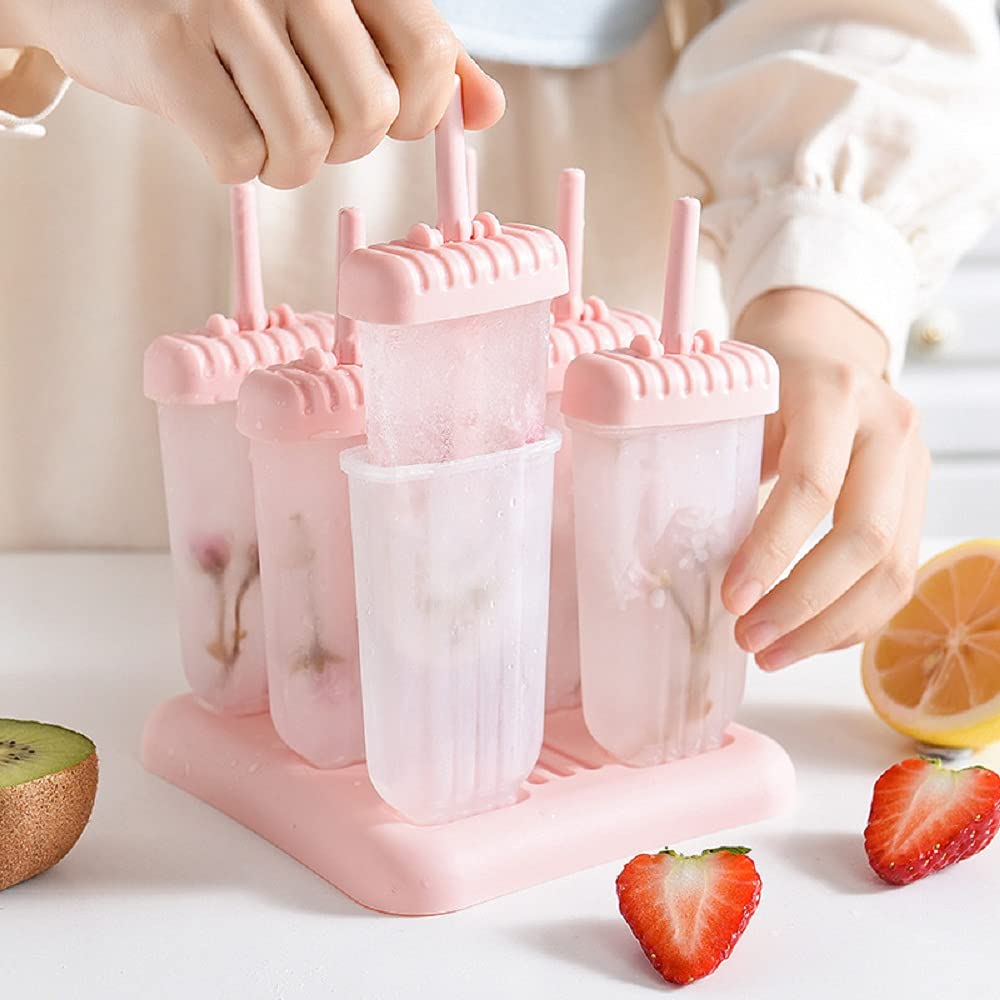 Homemade Ice Candy Kulfi Molds - LEAWALL -5