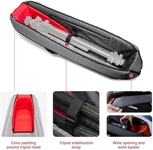 Miniatura 3 de Manfrotto MB MBAG80PN Bolsa de trípode acolchada de 31.5 in