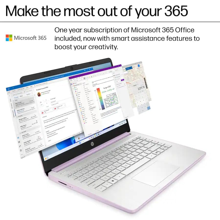 Amazon.co.jp: HP 14インチ薄型軽量ノートパソコン、Intel(インテル) 4