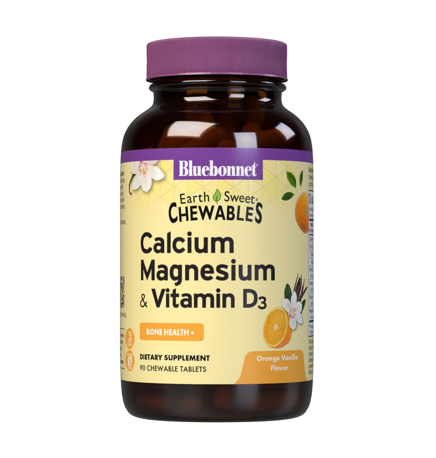 Bluebonnet Nutrition Calcium Magnesium Plus D3