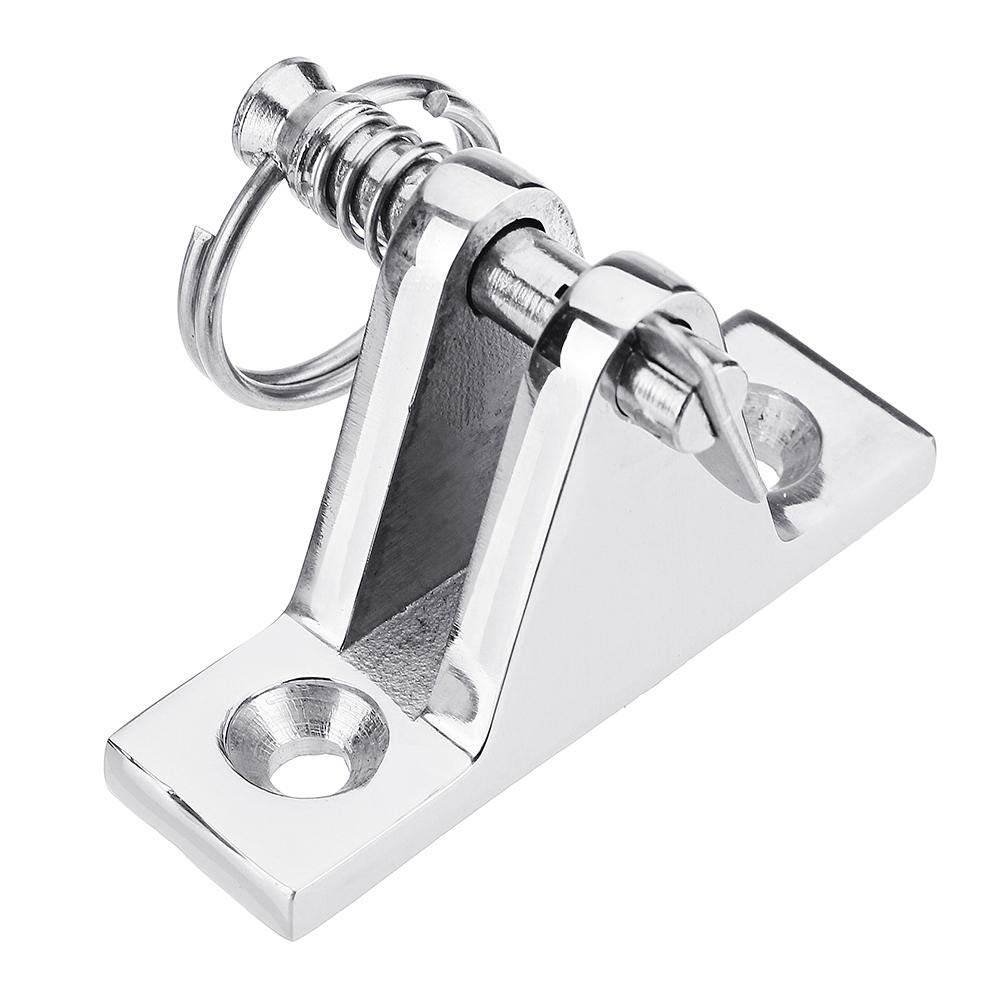 KingLanMarine Boat Deck Hinge Mount Bimini Top Fitting Hardware 316 Stainless Steel Fitting Deck Hardware