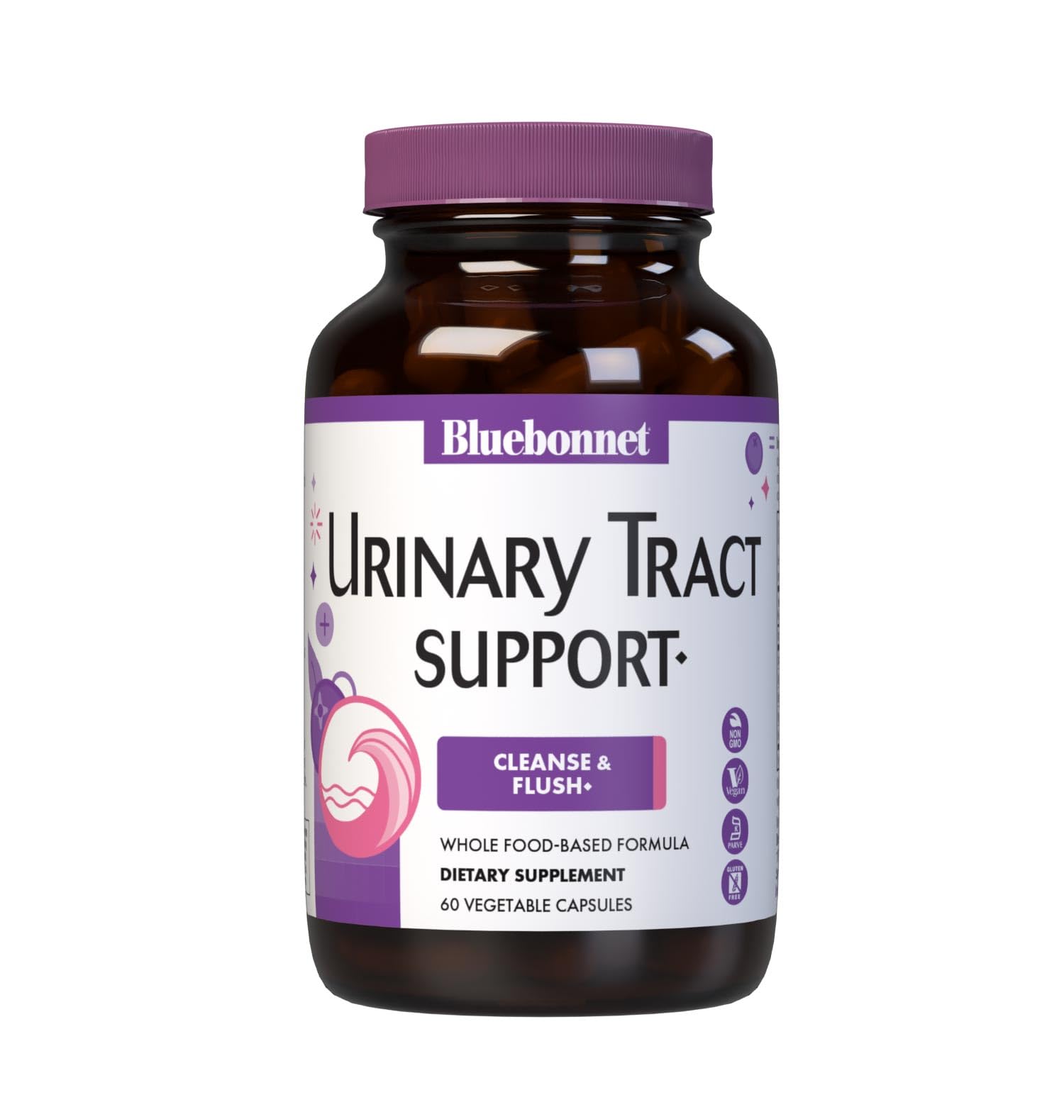 BlueBonnet Targeted Choice Urinary Tract Support, D-Mannose, 60 Capsules
