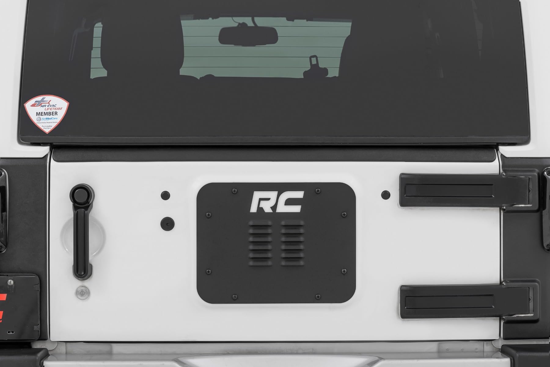 Rough Country Trail Cladding Tailgate Protector for Jeep Wrangler JK/Unlimited (2007-2018) - Durable Tailgate Protection, Scratch & Impact Resistant, Easy Install