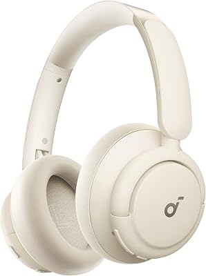 Soundcore by Anker Q30 Cuffie Bluetooth Cancellazione Rumore Attiva con Modalità Multiple, Hi-Res Audio, EQ personalizado vía App, 40 Ore, Cuffie Wireless, Connessione Multipunto, Vestibilità Comoda