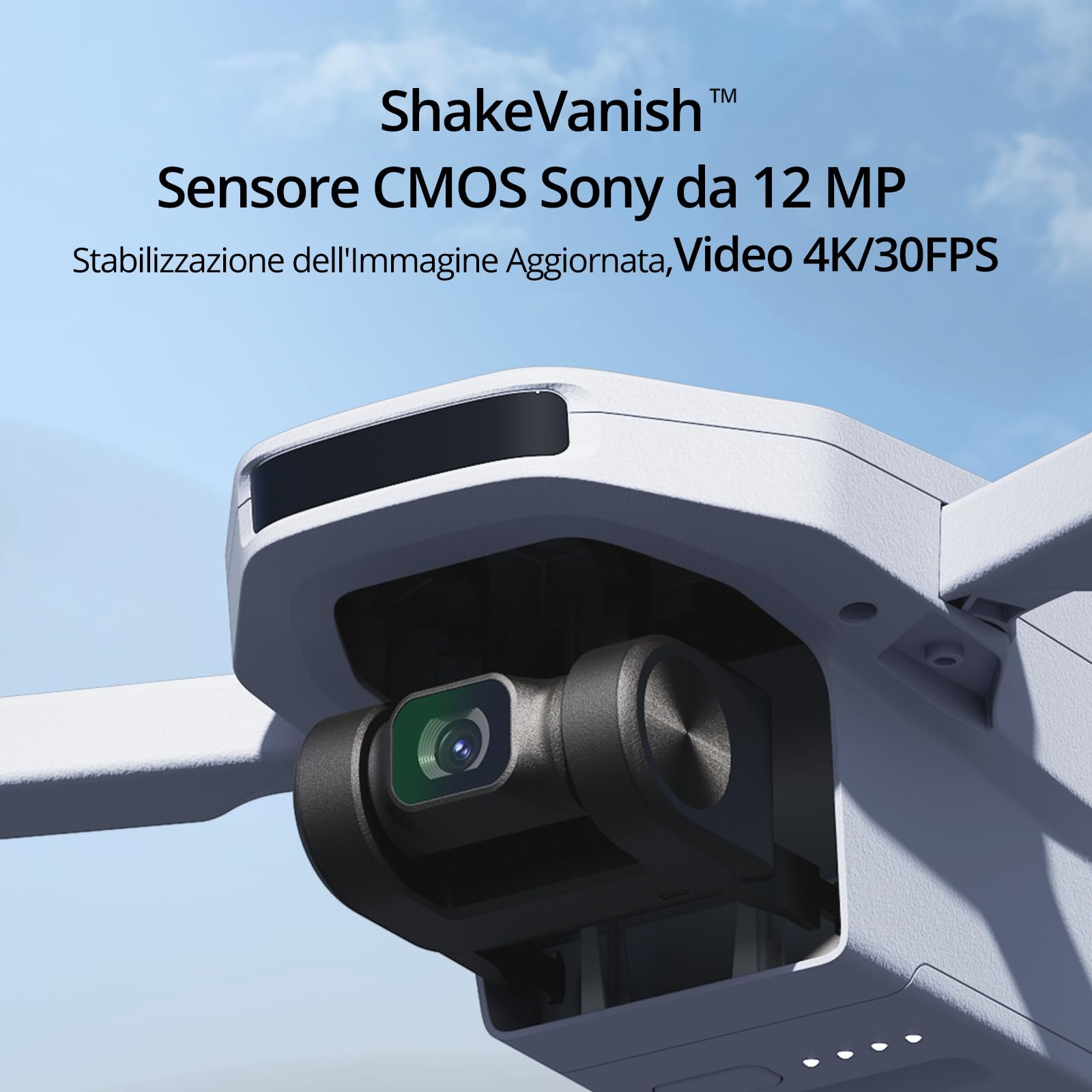Potensic ATOM SE Fly More Combo GPS Drone con Fotocamera 4K ShakeVanish,<249g, 93 Min di Volo, 3 Batterie e Hub di Ricarica Parallelo e Adattatore di Ricarica Super Rapida, Drone Pieghevole, C0