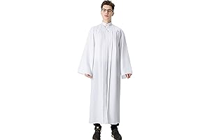 Unisex Matte Baptism Gown