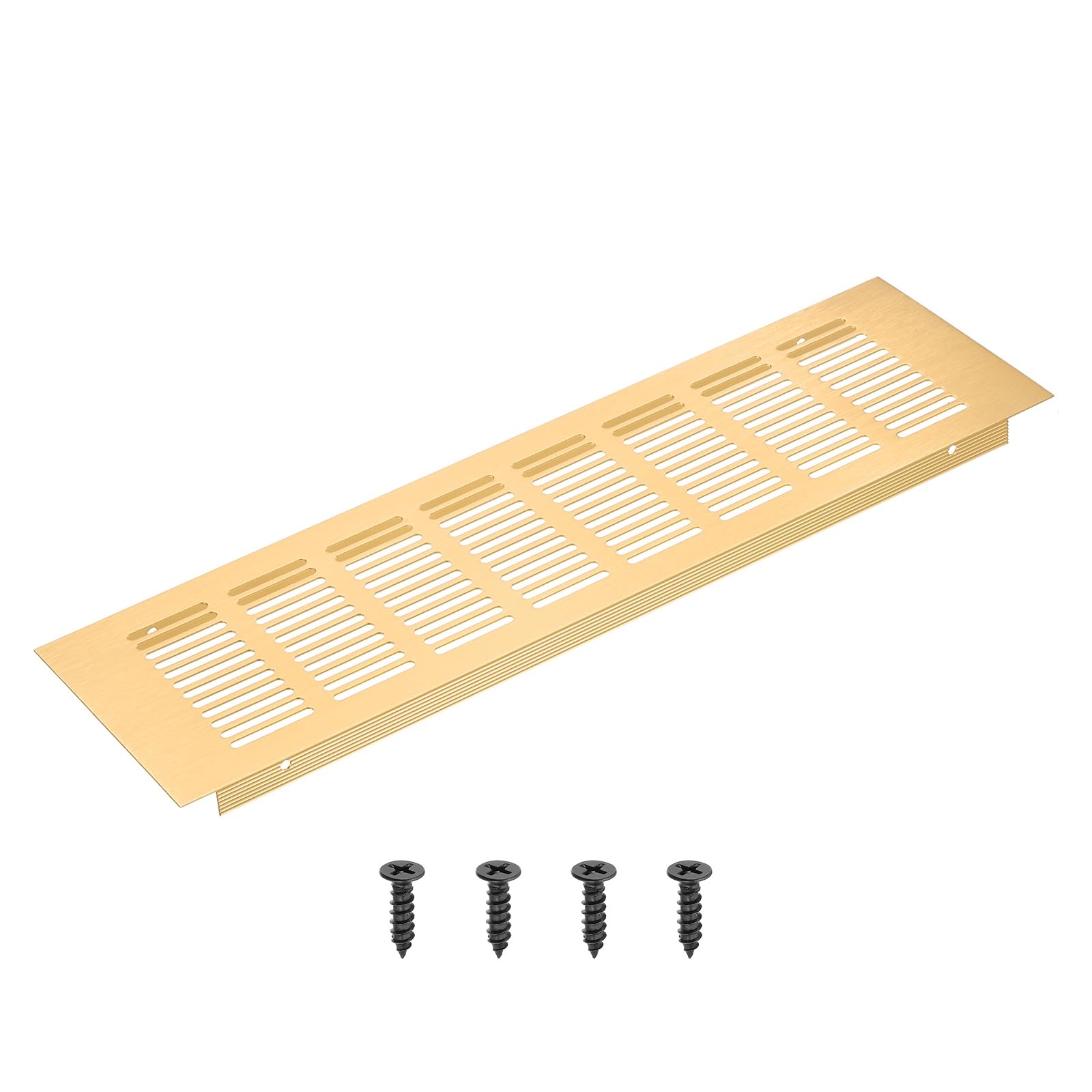 PATIKIL 10cm x 35cm Rectangle Ventilation Grille