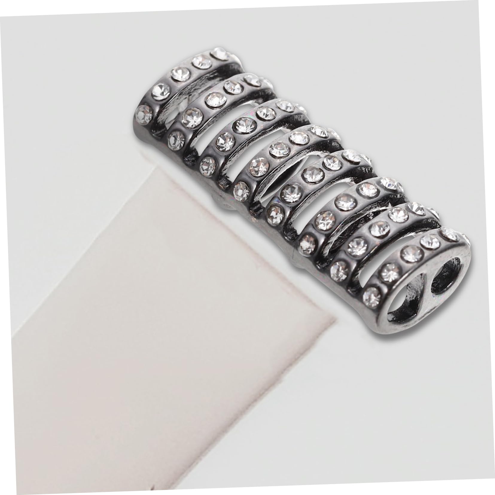 jojofuny 50 Pcs Bracelet Connecteur Alliage Montre Connecteur Strass Accessoires Strass Bracelet Connexion Montre Fournir Remplaçable Adaptateur Décor Fournir Délicat