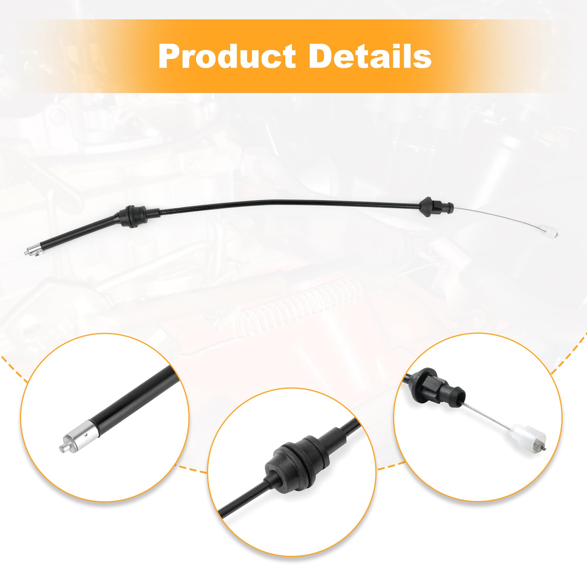 Amazon.com: Throttle Cable 336969 Carburetor to Accelerator Lever