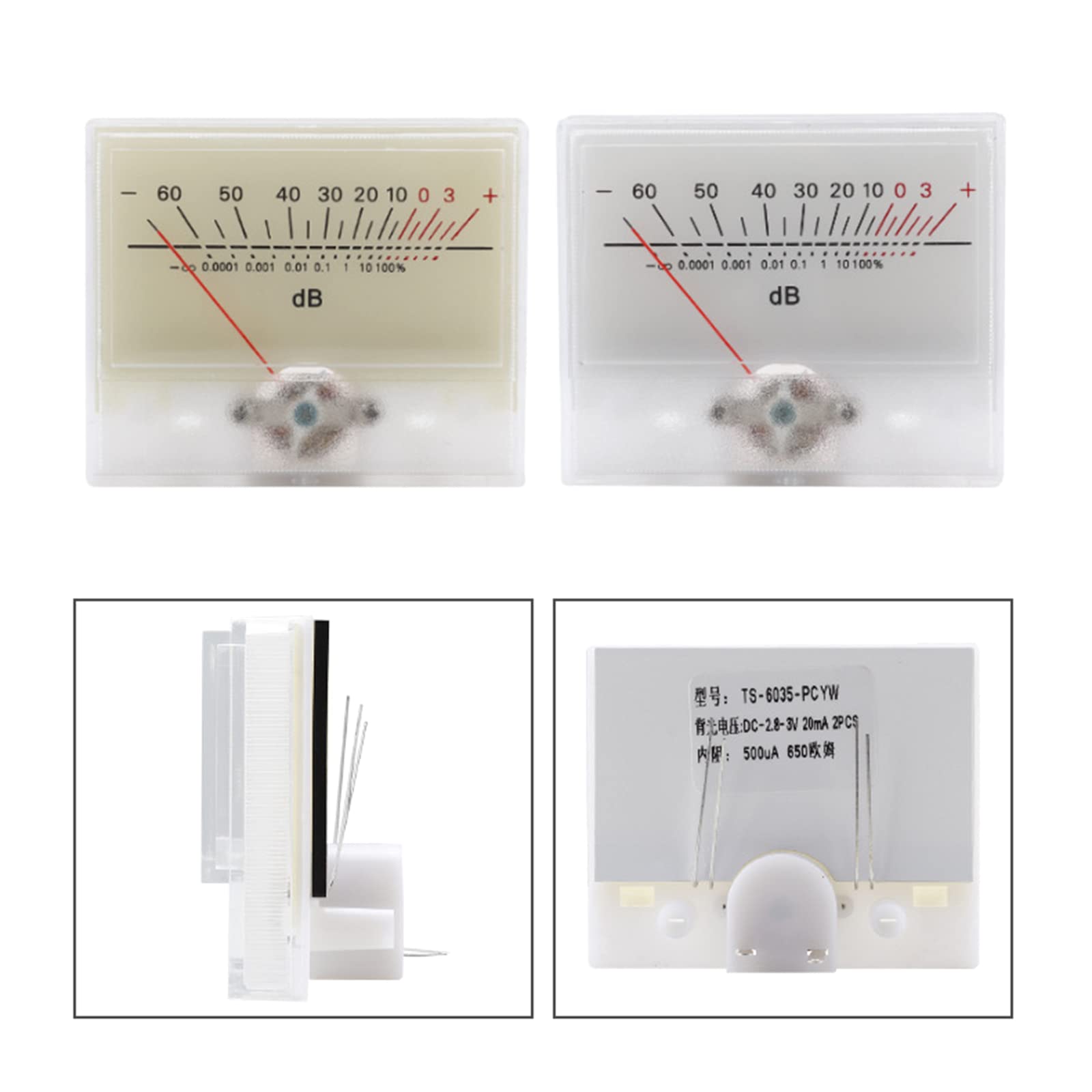 Petit VU mètre de haute précision pour studio maison voiture transformation Vu Meter