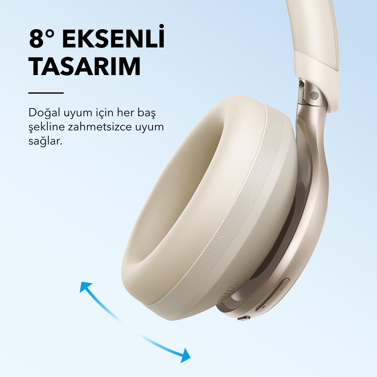 Soundcore by Anker Space One, Aktif Gürültü Önleyici Kulaklık, 2