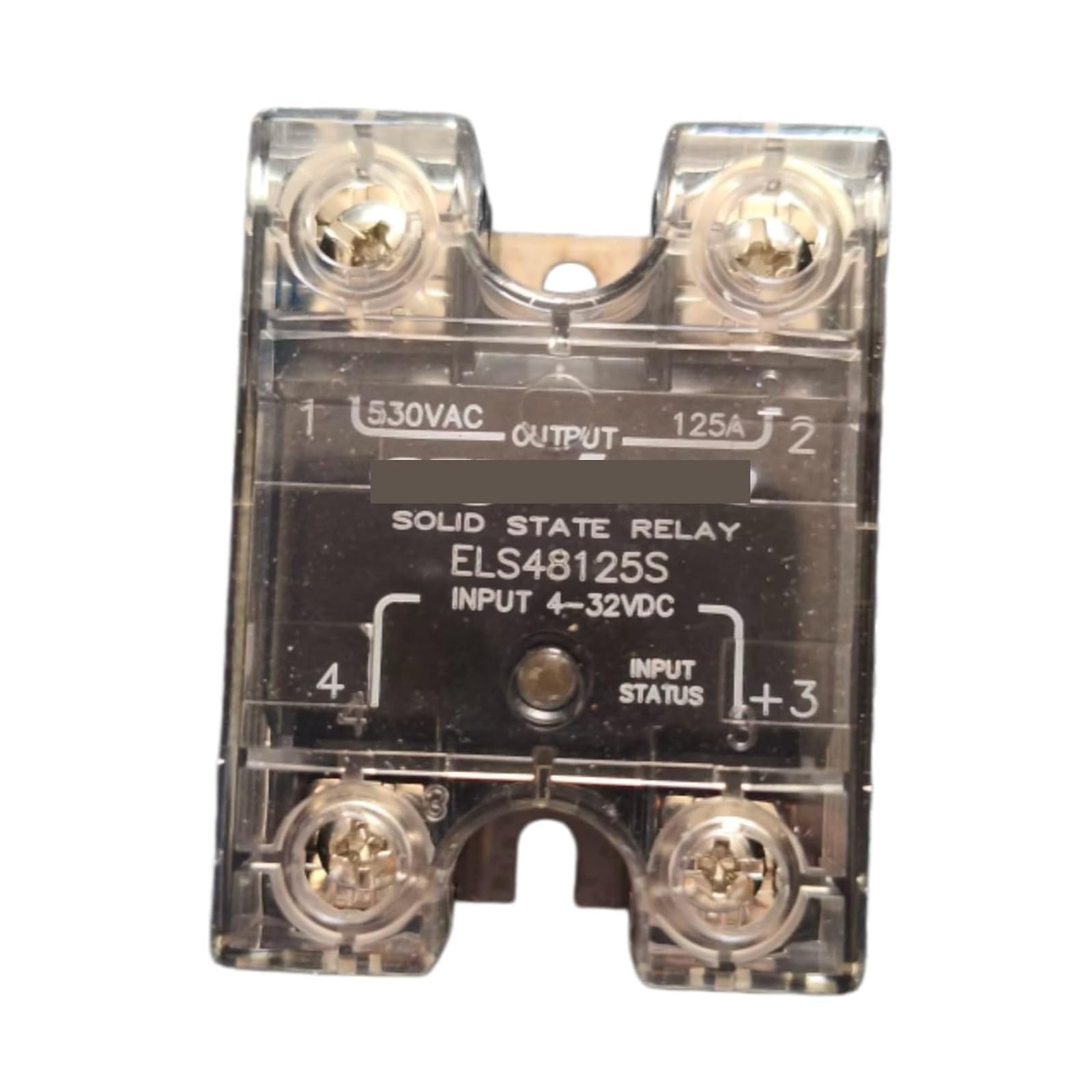 Relais SSR ELS48125S 125A commande statique basse tension 4-32VDC - 2