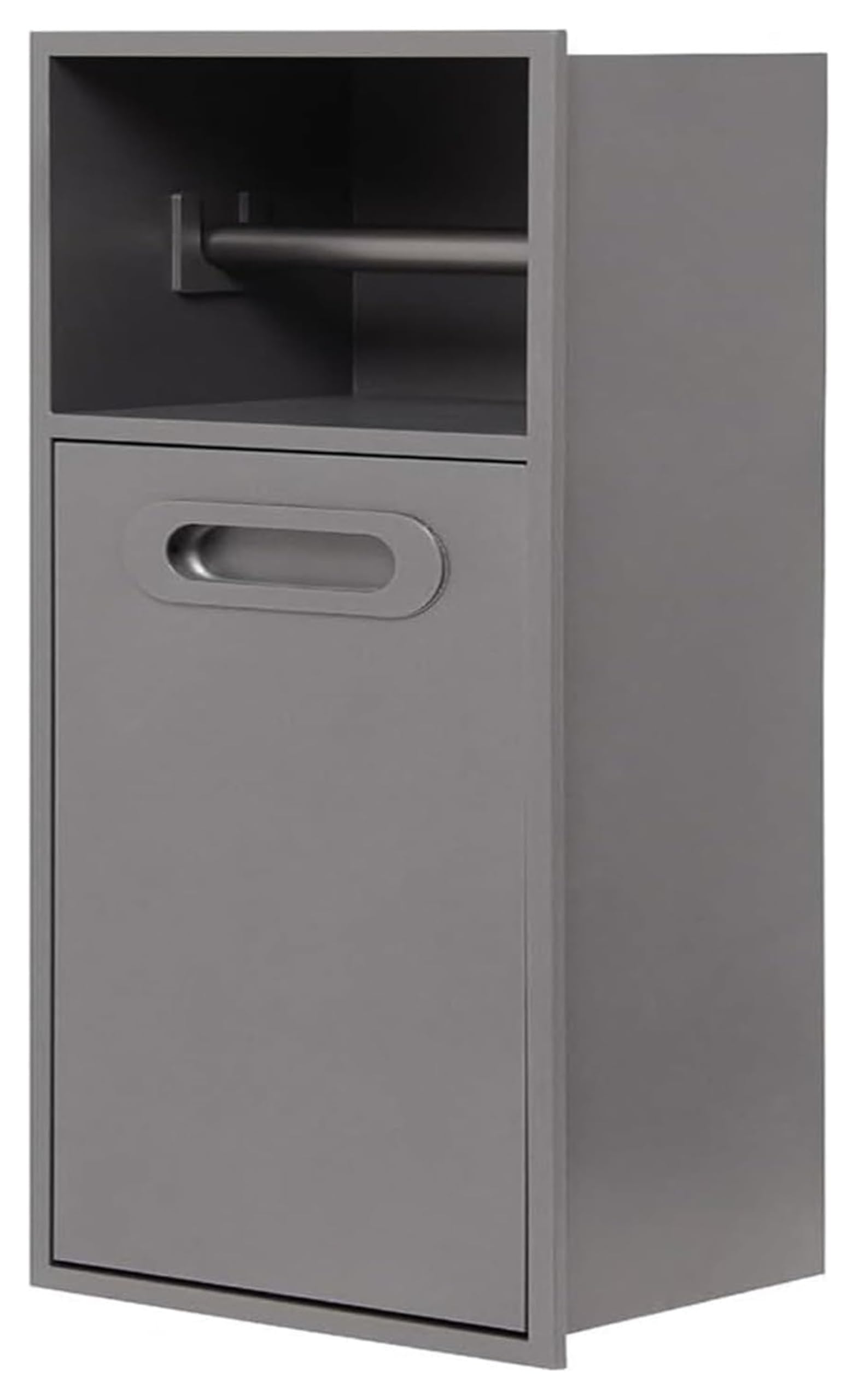 Douche murale en acier inoxydable Sto Solut style hôtel contemporain
