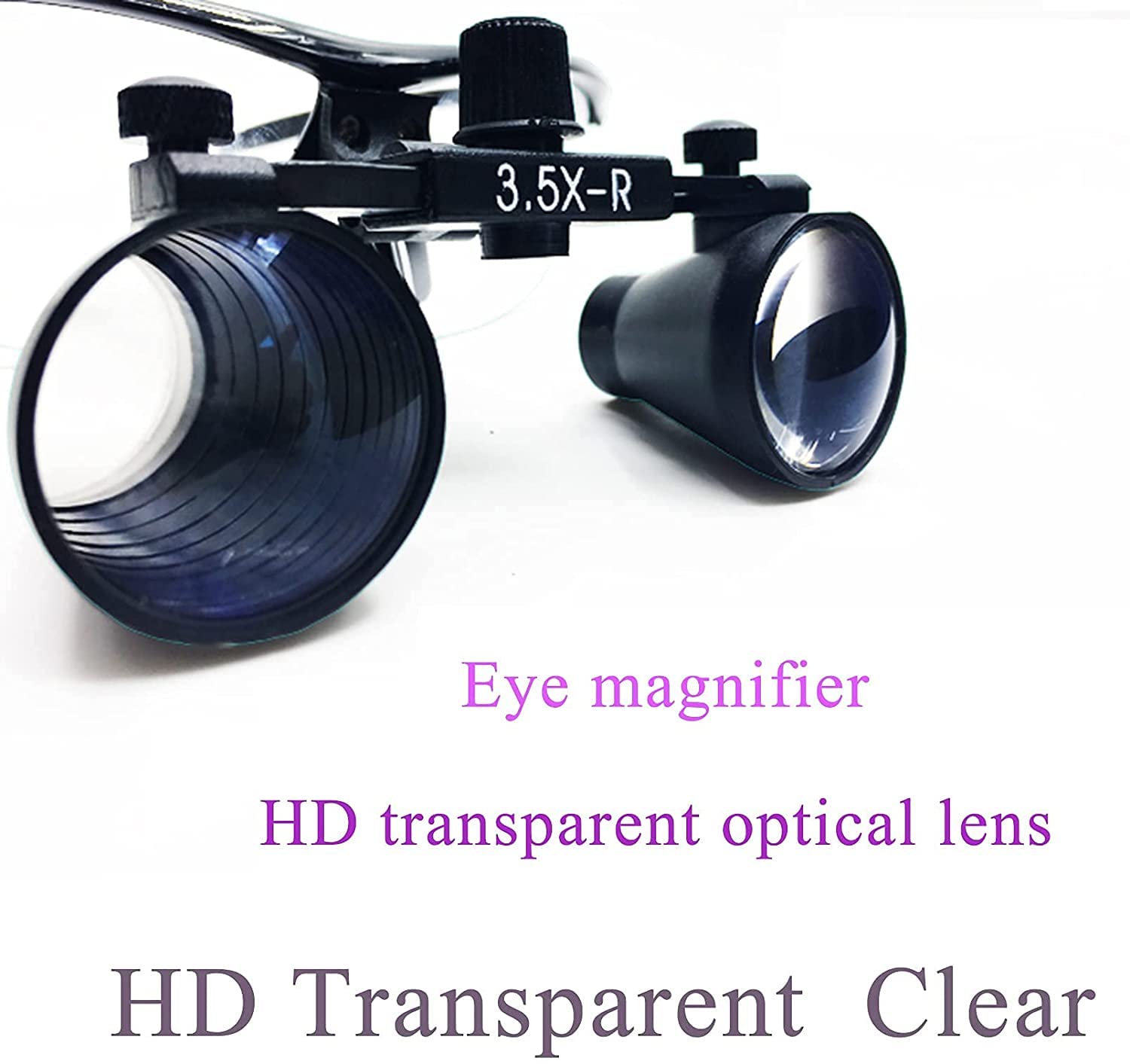 Lupa Binocular con Aumento De 3,5X, Distancia Interpupilar Ajustable, Distancia De Trabajo Ajustable, Diseño Óptico De Alta Gama, Fácil De Colocar.