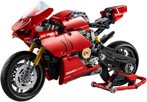 LEGO Técnica: Ducati Panigale V4 R 42107 (646 Piezas) 2020 con Valinor Embalaje Libre de Frustración