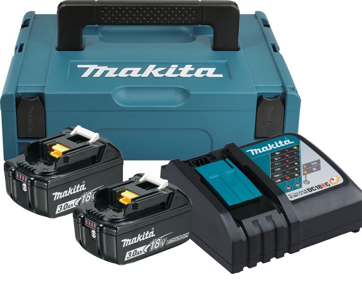 Makita - makita電池 Amazon.com: Makita 197952-5 Power Source Kit 18 V 3 Ah 230 V