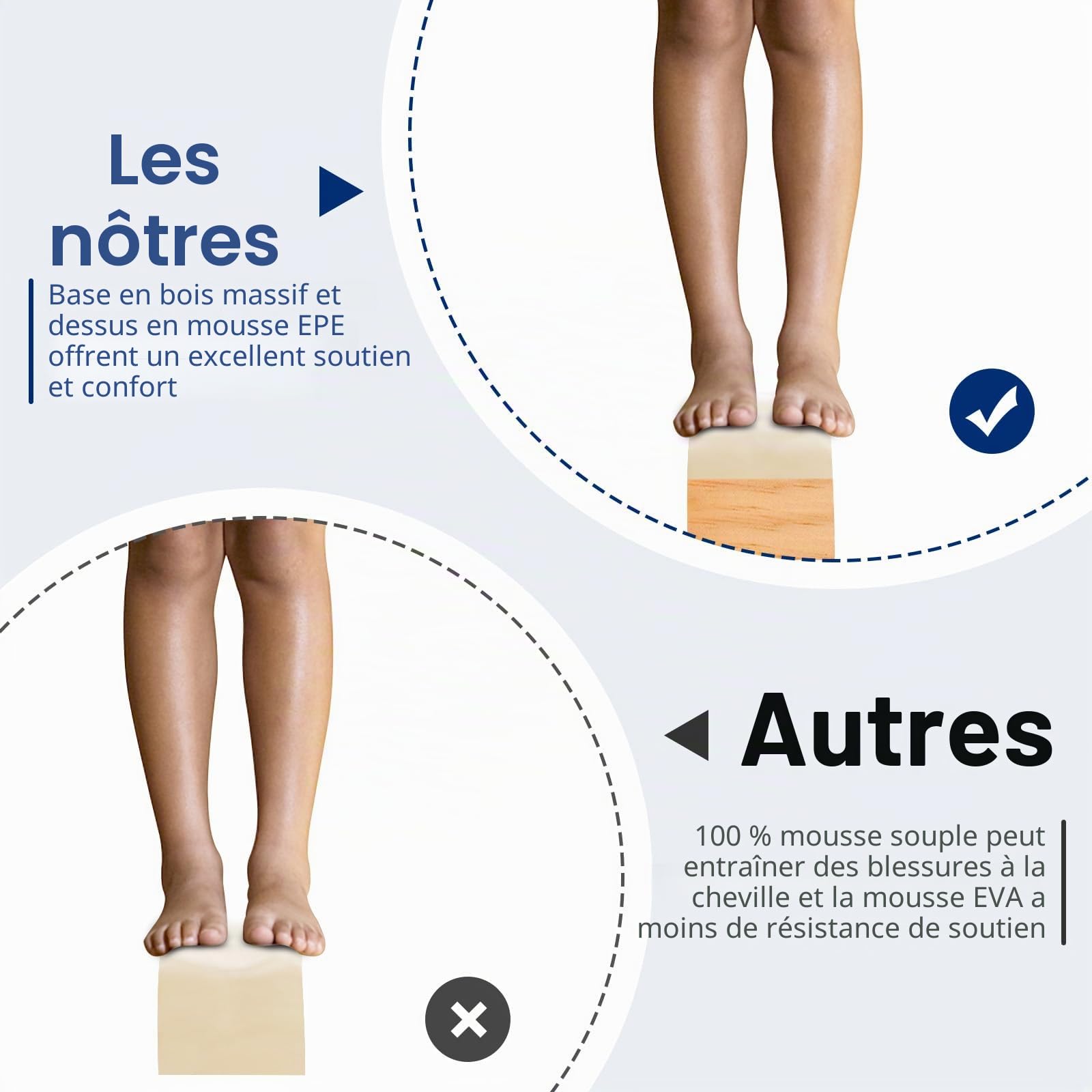 KOMFOTTEU Poutre d'Équilibre Pliable 210 cm, Poutre Gymnastique, Résistante à la Traction pour Enfants & Adultes, Charge jusqu'à 70 kg, Emballage en Velours, Entraînement de Gymnastique