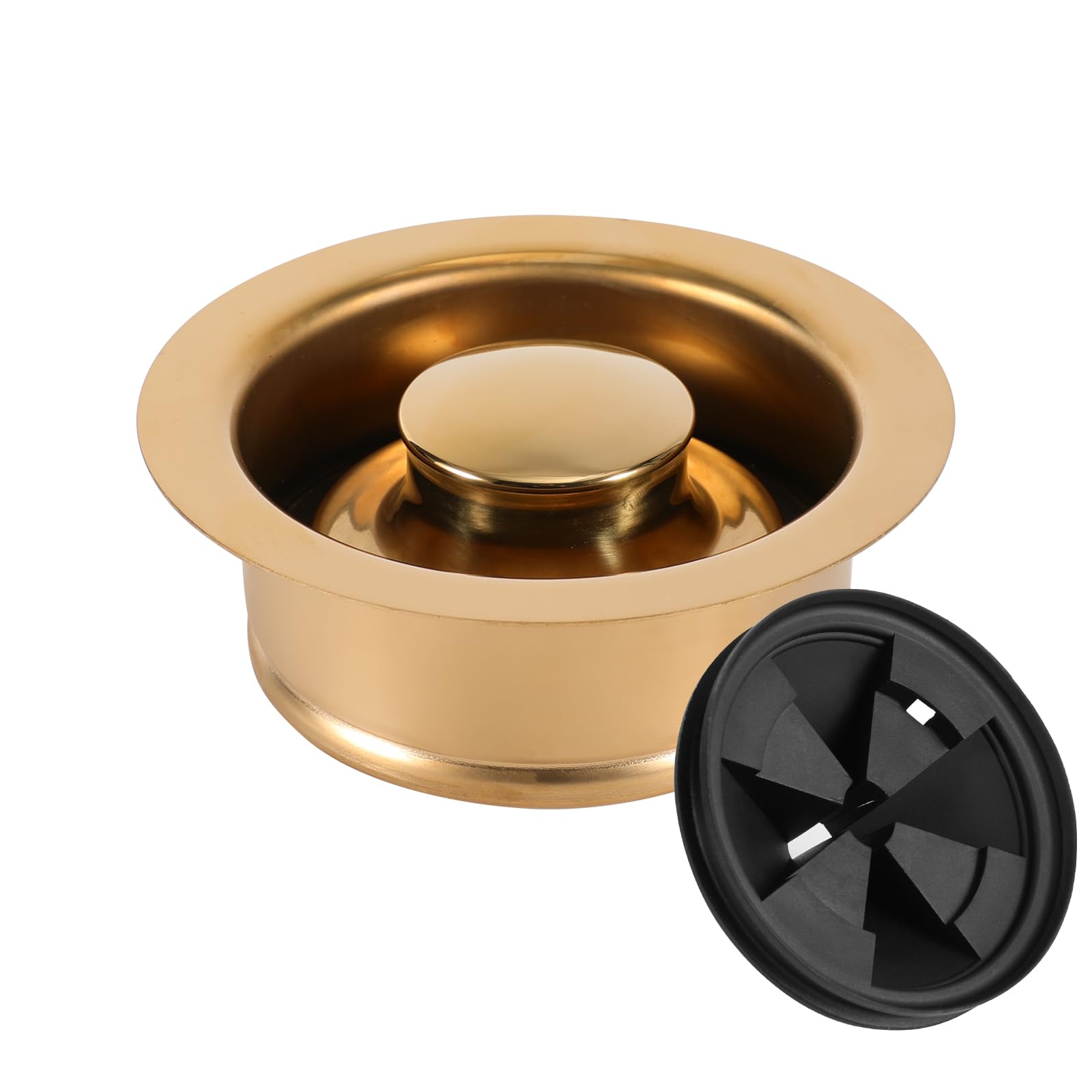 Black Garbage Disposal Flange And Stopper | Stainless Steel Sink Flange With Nano Surface Fits 3 1 2 Inch Standard Sink Drain Hole C50af7fd 00f5 4879 8a82 B8677ec1750c.7511cf728454430f488b7ed2dc40a4bc - View #6