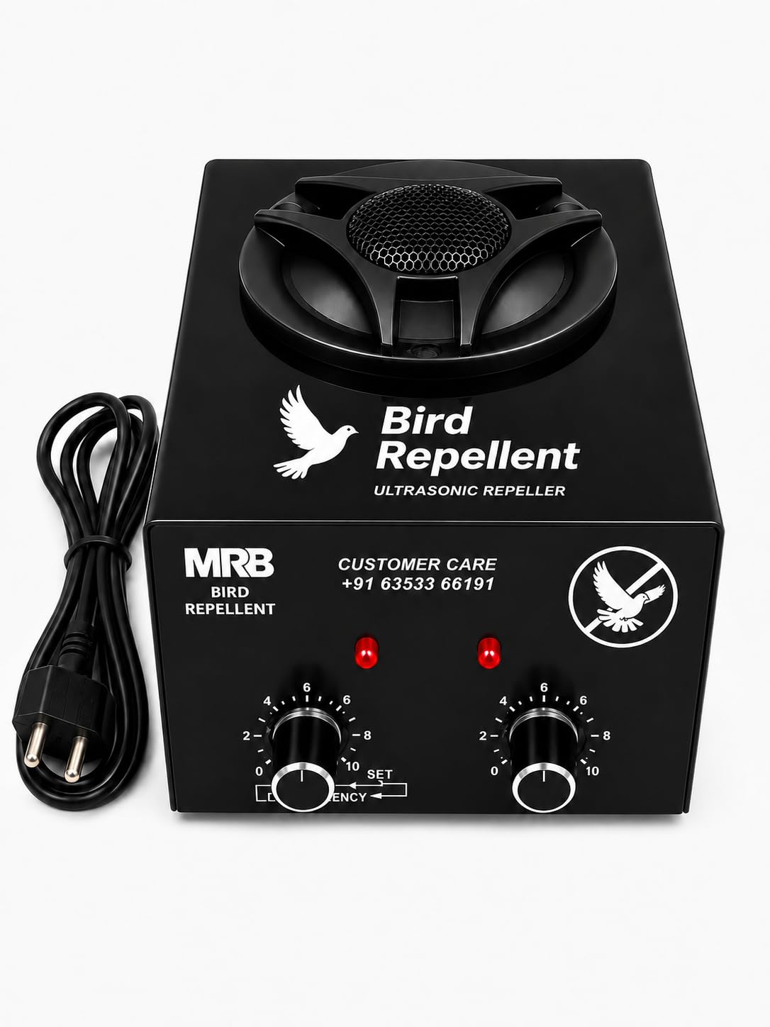 Bird Repellent for Commercial Shops | Ultrasonic Birds Scarer Device | Protects Inventory from Bird Damage | Safe, Silent & Low Power | Wall Mount/Table Top | 3000 Sq. Ft. Coverage-image-27
