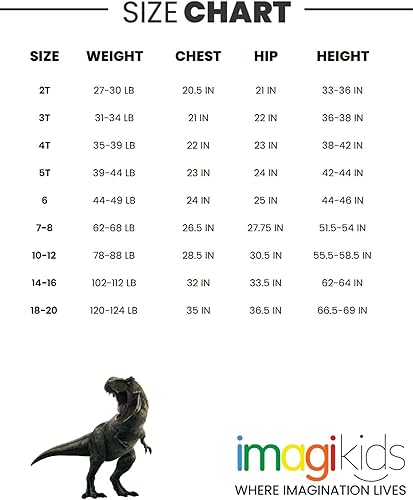 Miniatura 7 de Jurassic World Jurassic Park T-Rex - Camisa hawaiana con botones para niños pequeños y adultos