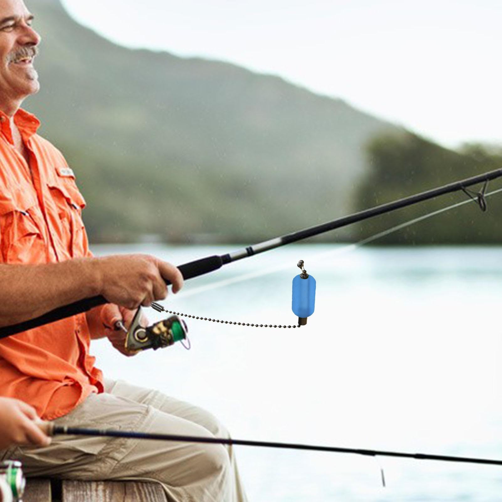 Bite Alarms for Fishing Poles, Portable Swinger Carp, Fishing Bite Alarms, Quick Release Fishing Alarm Connector, Fish Indicator Bite Alarm Fishing Tools, Gift for Fishing Lovers