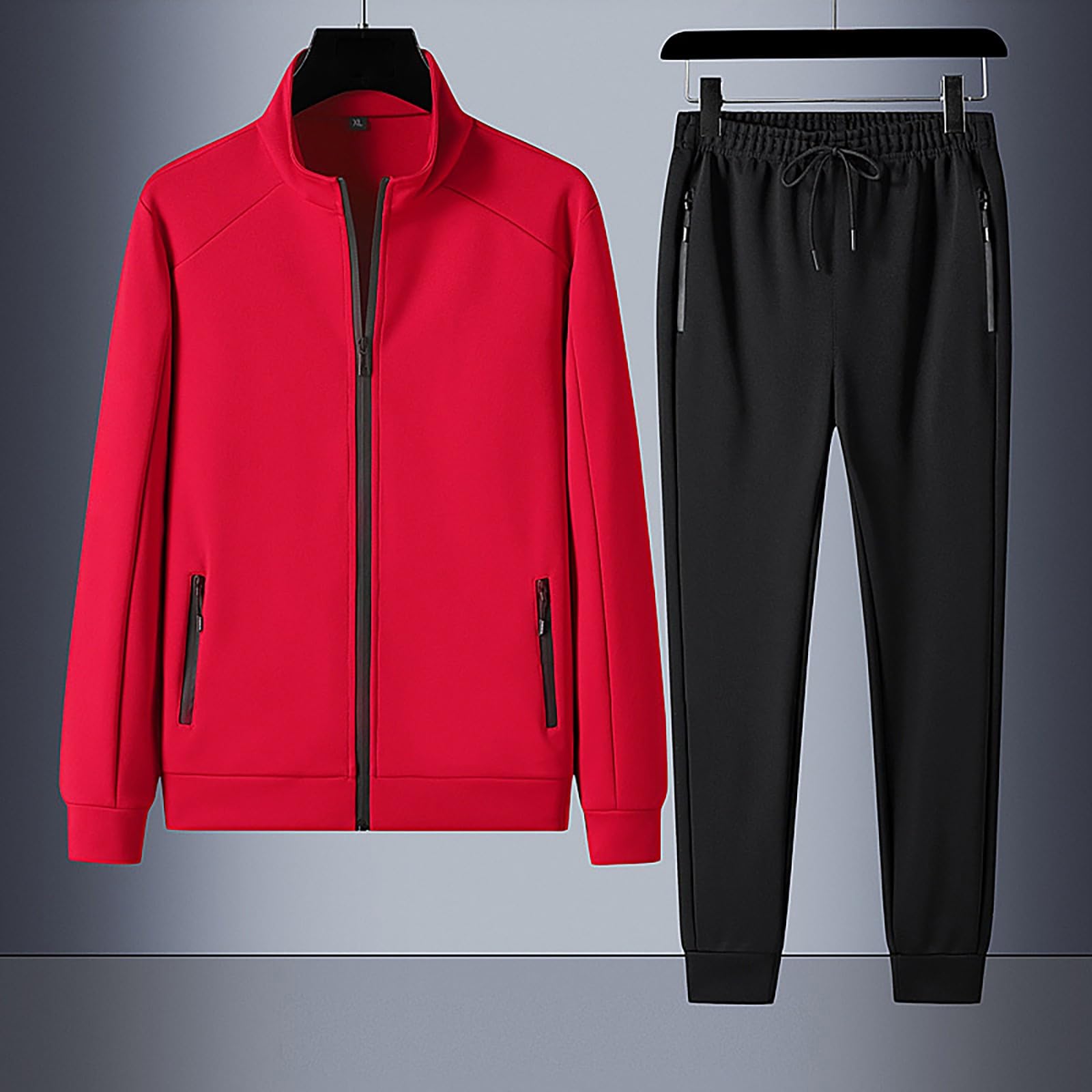 Dres męski pełny zestaw sportowy sweter lekki i oddychający do stroju podróżnego dres do joggingu wiatroszczelne spodnie robocze spodnie dresowe bluza na co dzień