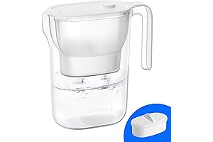 Waterdrop Long-Life Water Filter Pitcher: Replace 6,400 Plastic Bottles