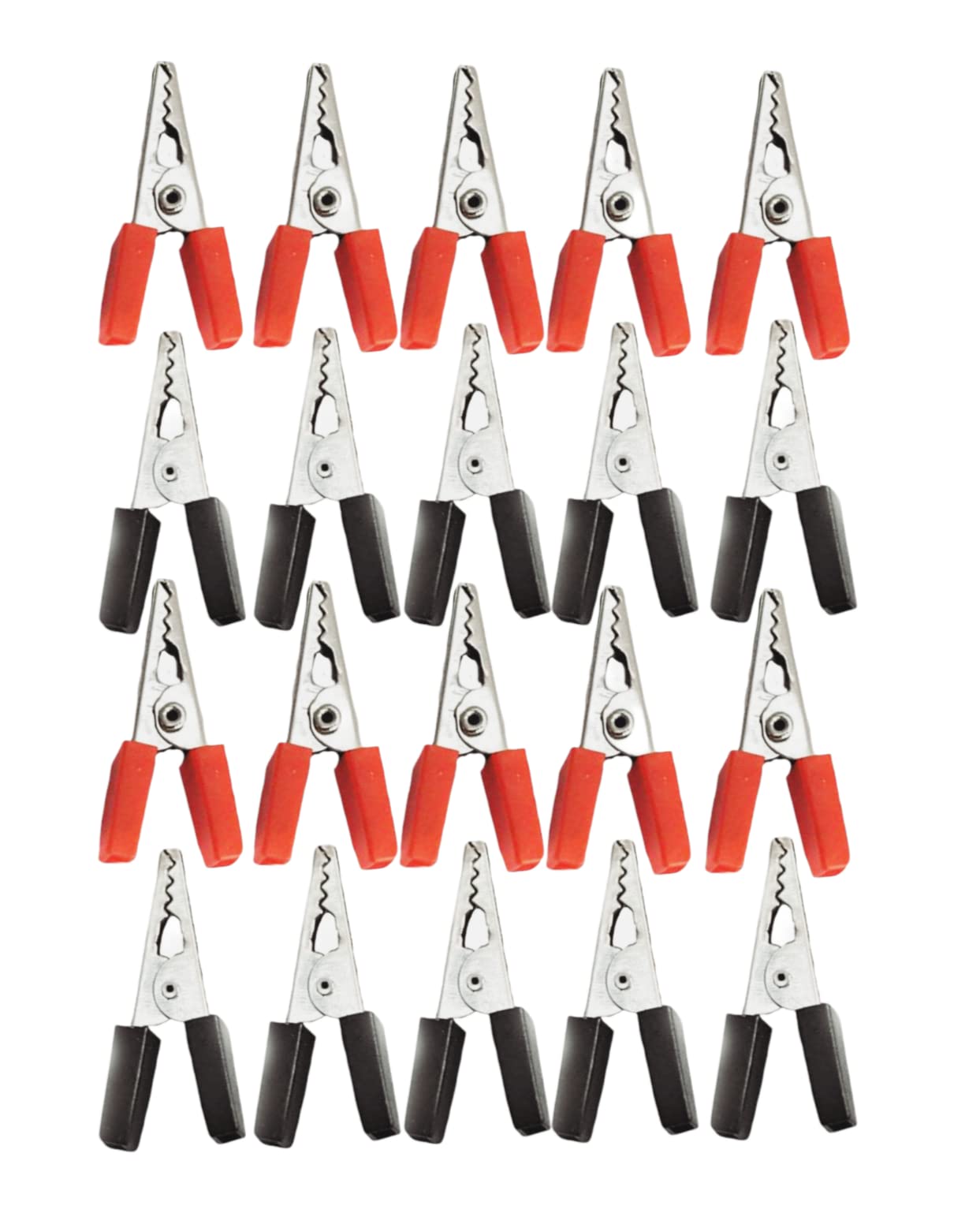 UNIVERSAL HUB 34MM CROCODILE ALLIGATOR CLIP RED AND BLACK (PAIR OF 10) (B0CJJPHXSH) Amazon Price History, Amazon Price Tracker