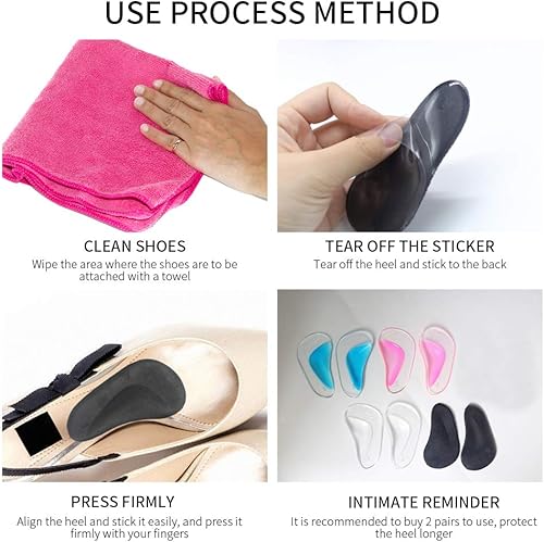 Miniatura 6 de Correct-Position Plantillas para zapatos con soporte de arco, 6 pares para pies planos, alivia el dolor, proporciona apoyo adicional. Adecuado para