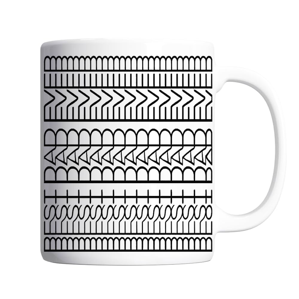 Pickhut Best Dad Ever Hidden Message Gift for Daddy, Funny Secret Pattern Coffee Mug, Full Wrap Ceramic Cup, Unique Father’s Day Gift for Dad, Father, Grandfather, Stepdad, 11oz Dishwasher Safe Mug