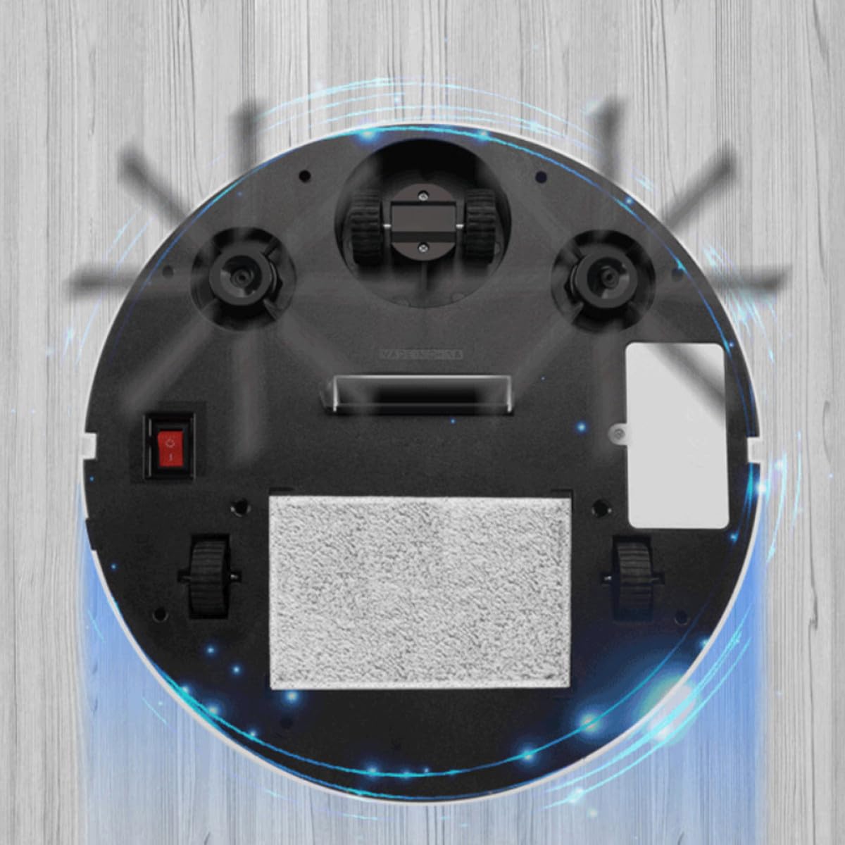 ABOOFAN Robot Barredor 3000 Mah para Suelos Planos Mármol, Aspiradora Función de Recogida de Polvo y Basura