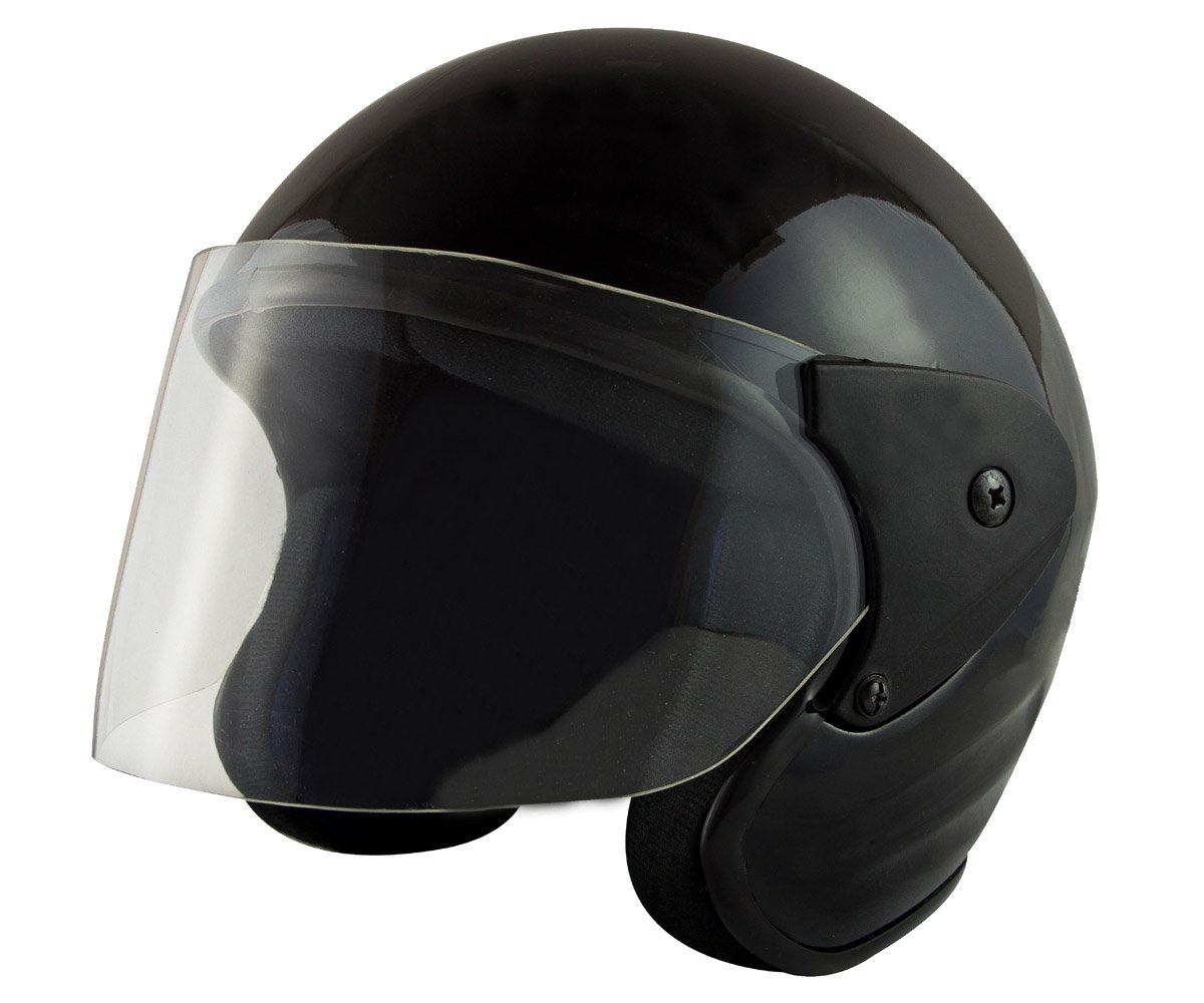 Sage Square Deltz Two Wheeler (ISI Marked) Helmet for Men, Women (Extra Large - XL, Black Glossy)-image-21