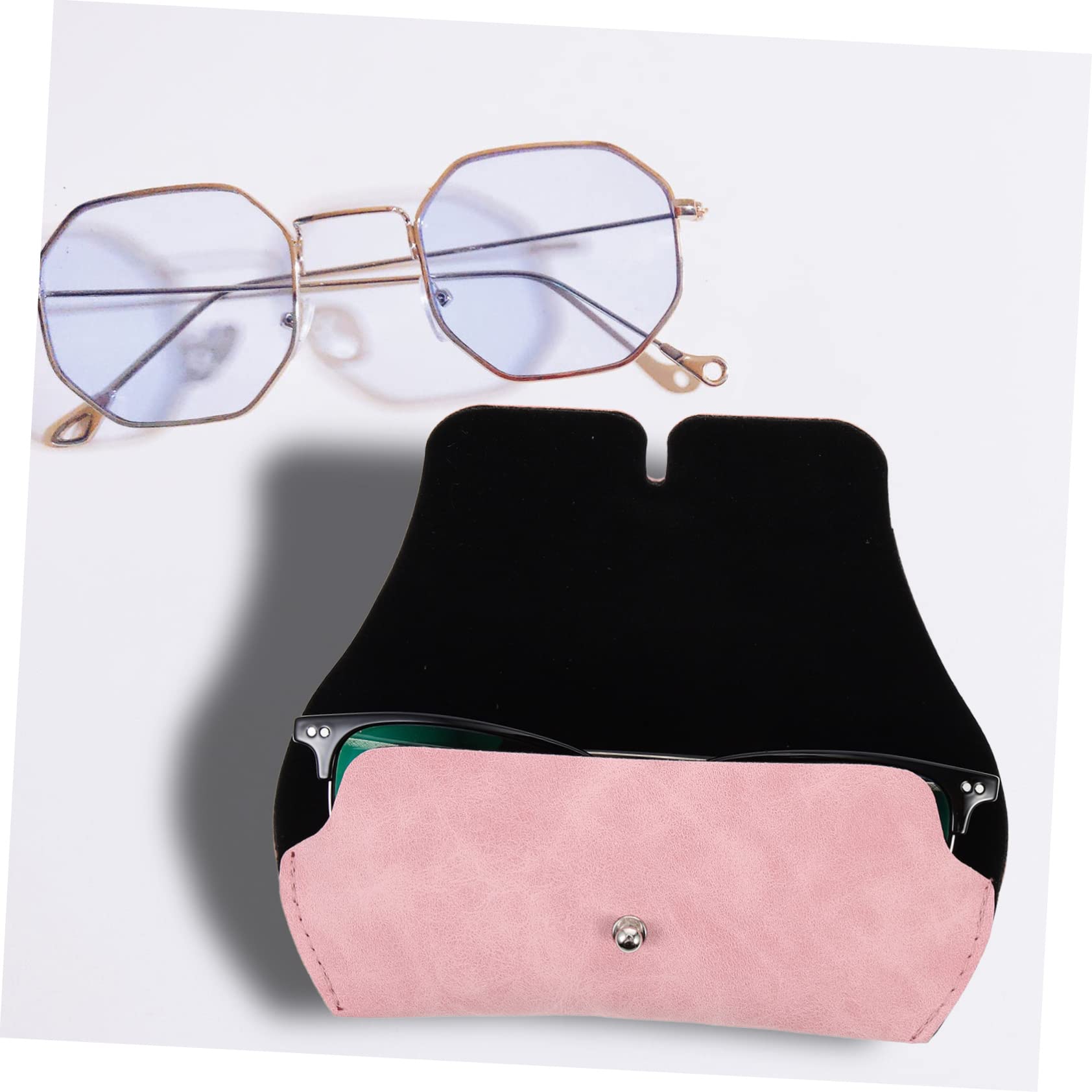 FOMIYES Custodia Per Occhiali Pu Design Pratico E Portatile Per Occhiali E Urti
