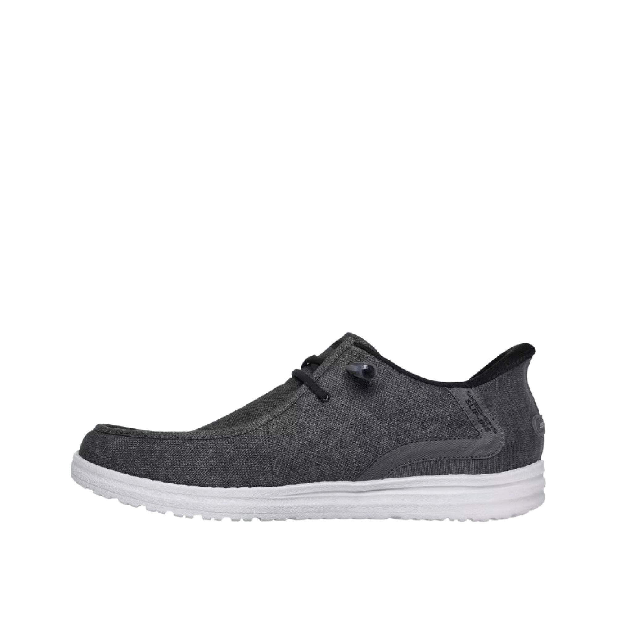 Skechers Herren Sneakers Schwarz/Grau 46 EU