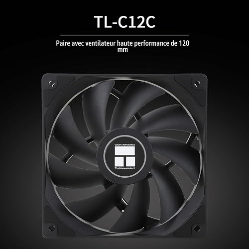 Thermalright Peerless Assassin 120 SE CPU Air Cooler, 6 Heat Pipes CPU Cooler, Dual 120 mm TL-C12C PWM Fan, Aluminium Heatsink Cover, AGHP Technology, for AMD AM4/AM5 Intel 1700/1150/1151/120 - 6