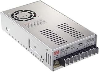 MeanWell SE-350-5 100V-120VAC or 200-240VAC INPUT, 5VDC OUTPUT, 350WATTS, Switch Selectable