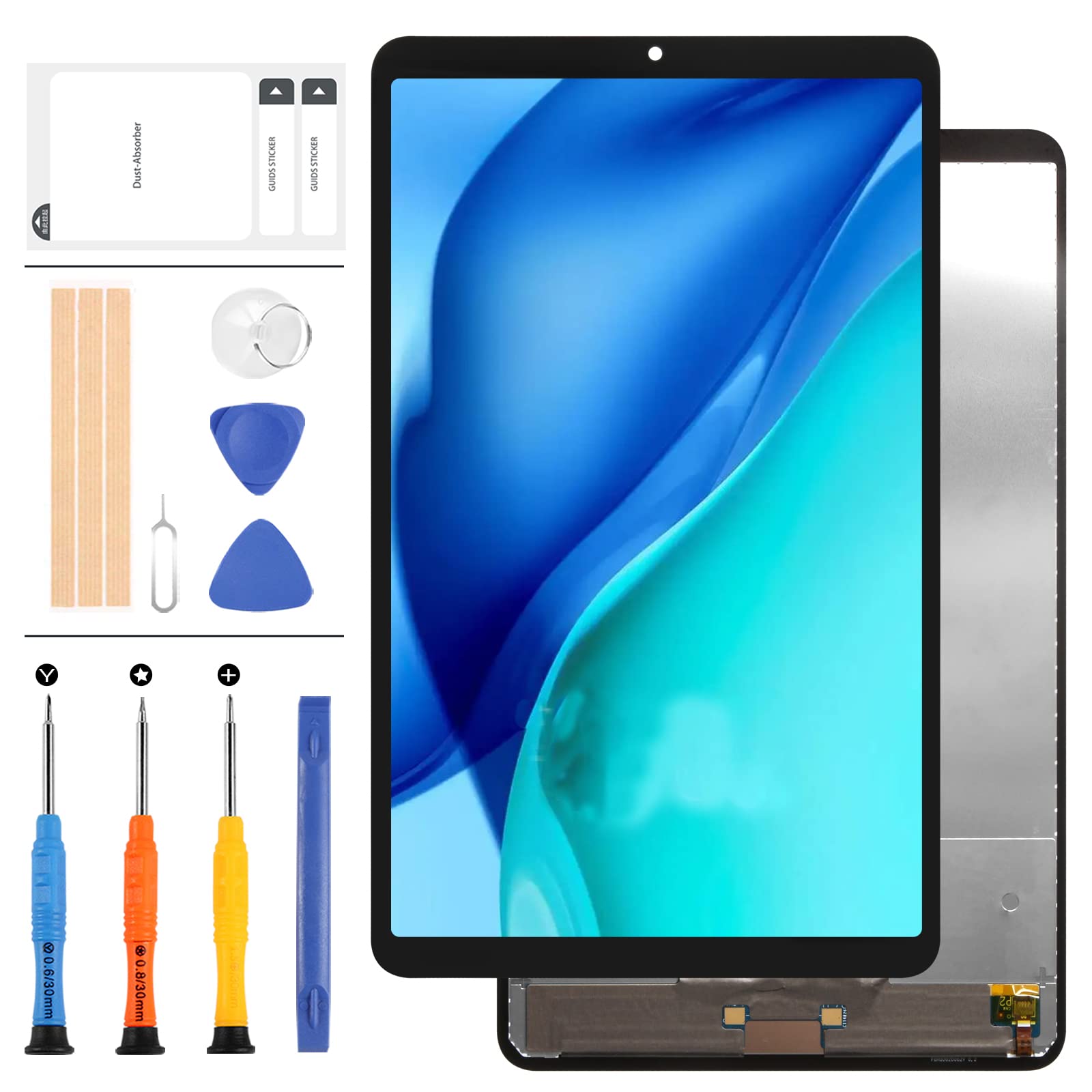 do Samsung Galaxy Tab A 8,4 cala T307 SM-T307 T307U zestawy akcesoriów ekran dotykowy digitizer do ekranu LCD Galaxy Digitizer pełny szklany panel zestawy zamienne z bezpłatnymi narzędziami